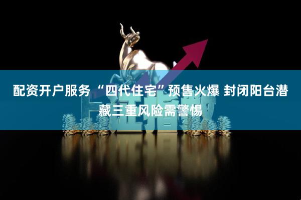 配资开户服务 “四代住宅”预售火爆 封闭阳台潜藏三重风险需警惕