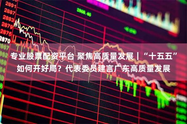 专业股票配资平台 聚焦高质量发展｜“十五五”如何开好局？代表委员建言广东高质量发展