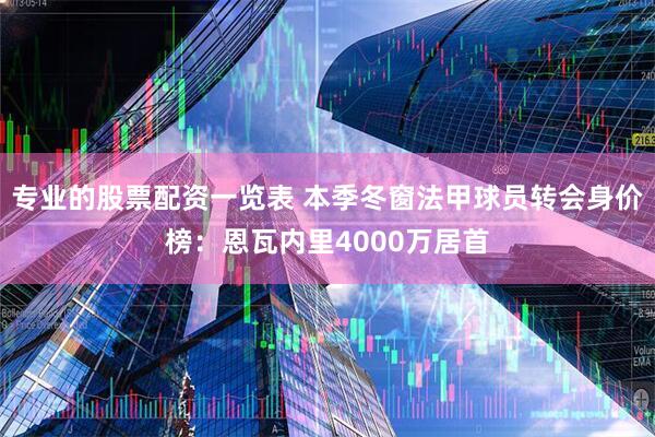 专业的股票配资一览表 本季冬窗法甲球员转会身价榜：恩瓦内里4000万居首