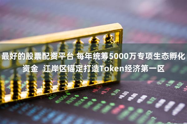 最好的股票配资平台 每年统筹5000万专项生态孵化资金  江岸区锚定打造Token经济第一区